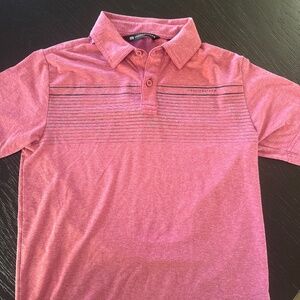 Travis Mathews Boys Gold Shirt